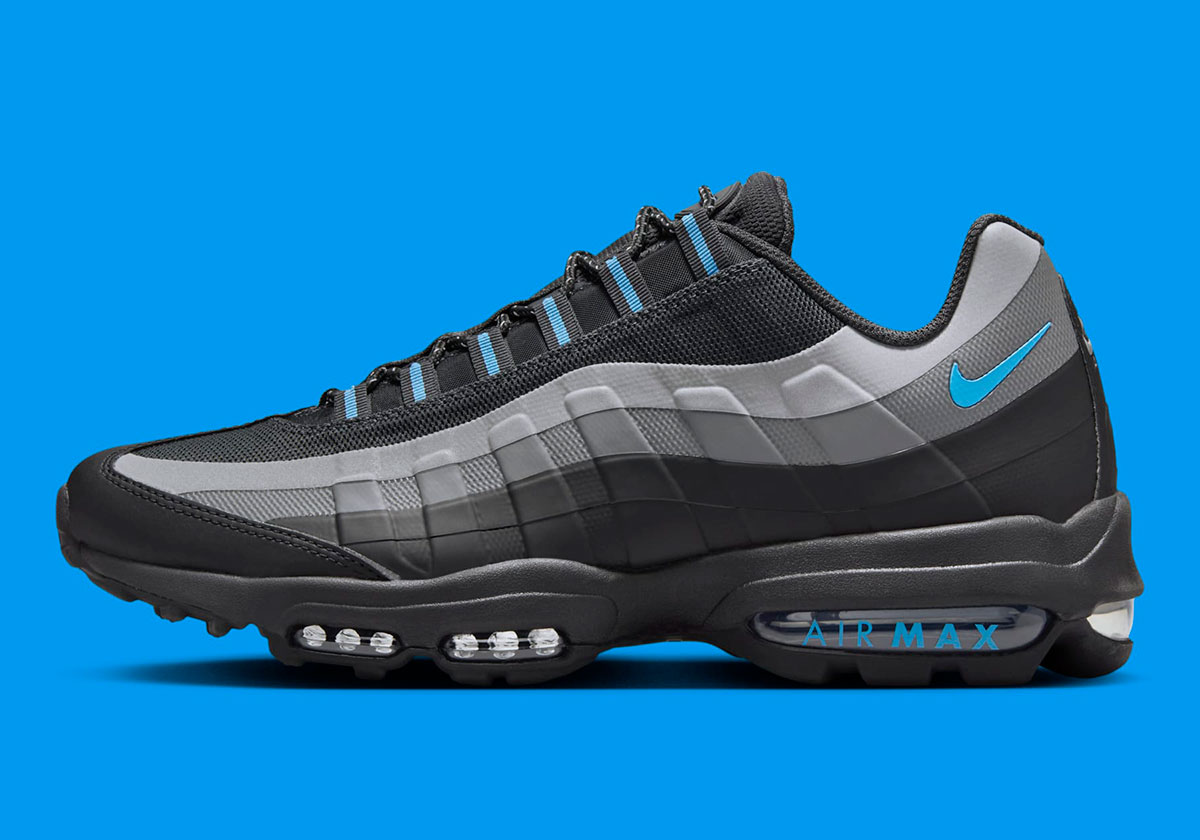 Nike Air Max 95 Ultra Black Neutral Grey University Blue Hm9608 001 7