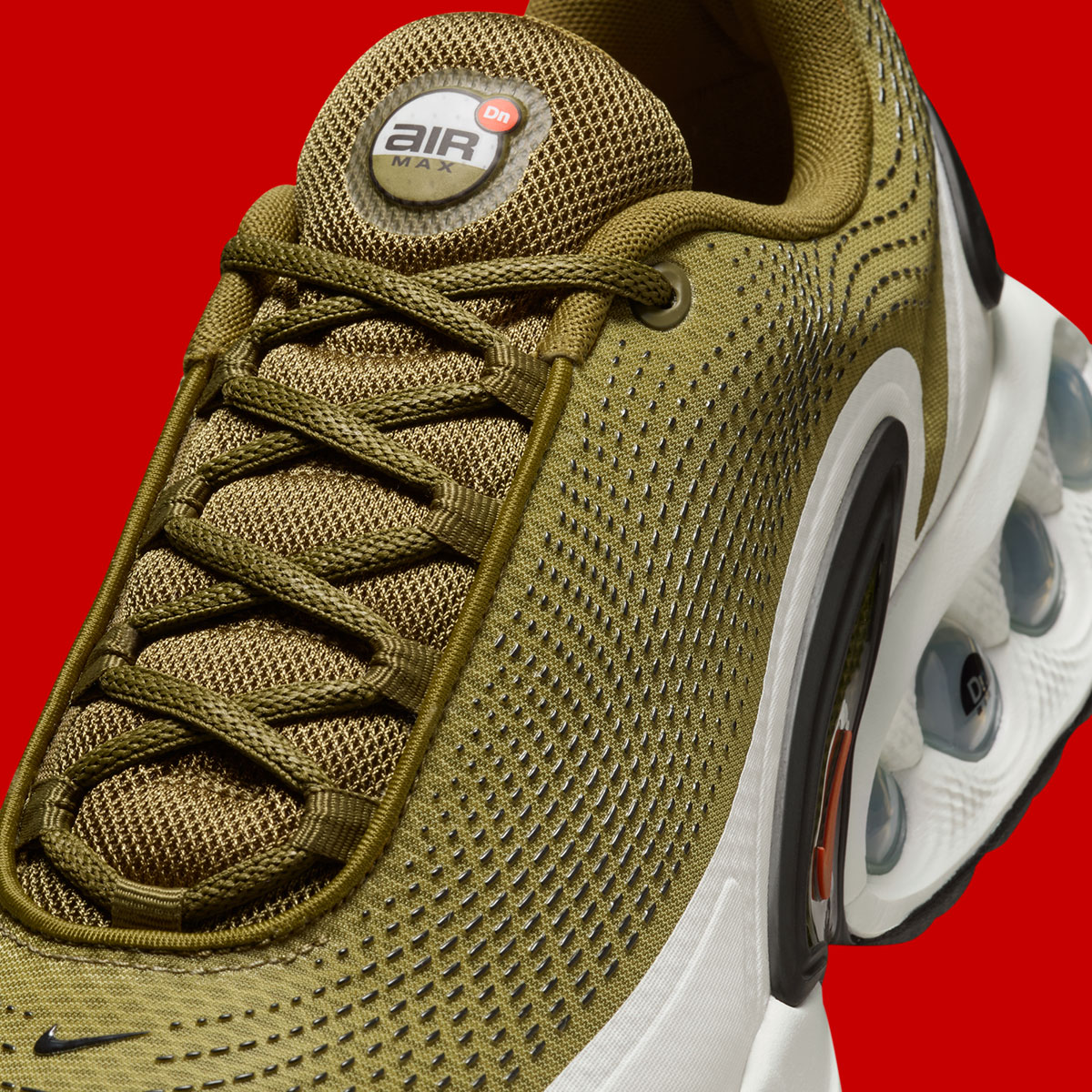 Nike Air Max Dn Olive Flak Gym Red Black Dv3337 300 3