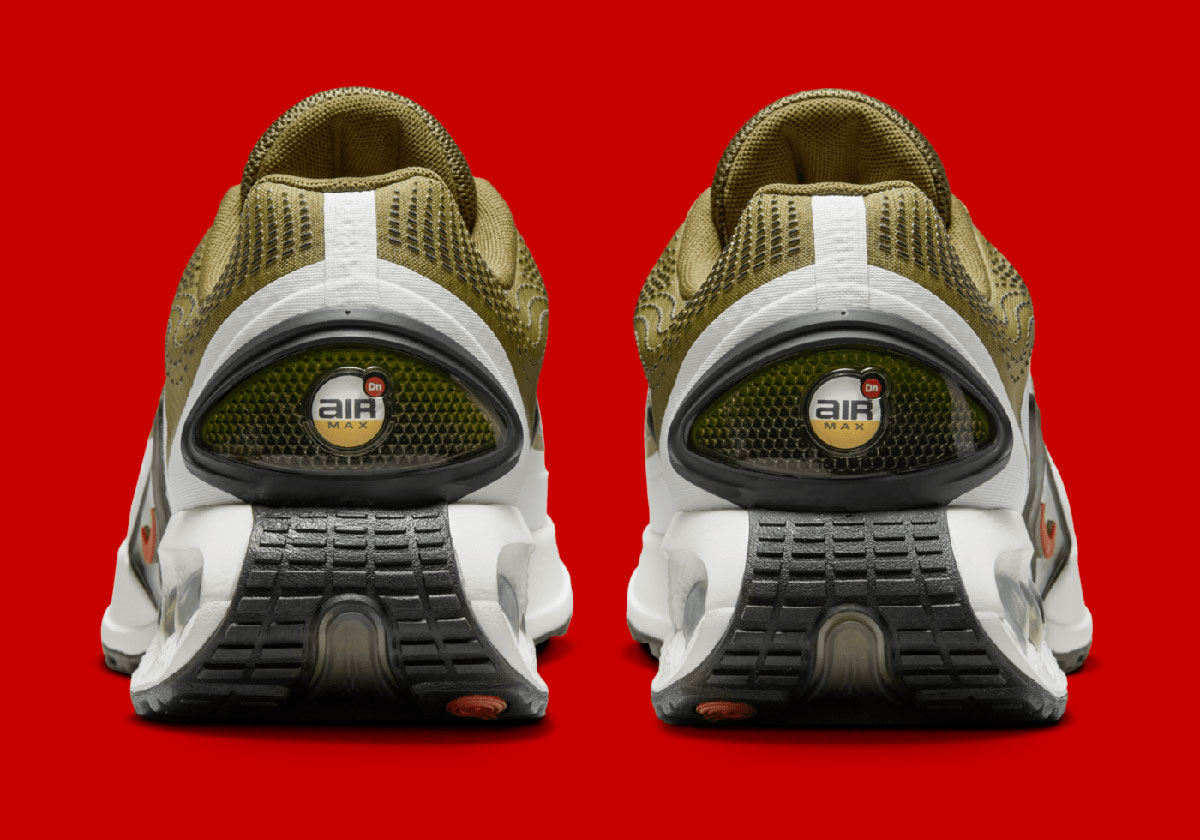 Nike Air Max Dn Olive Flak Gym Red Black Dv3337 300 4