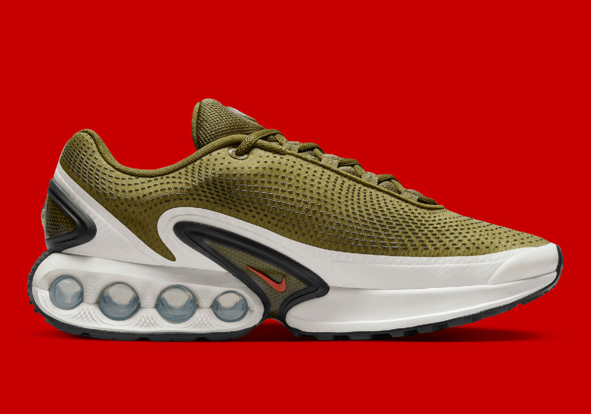 Nike Air Max Dn Olive Flak Gym Red Black Dv3337 300 5