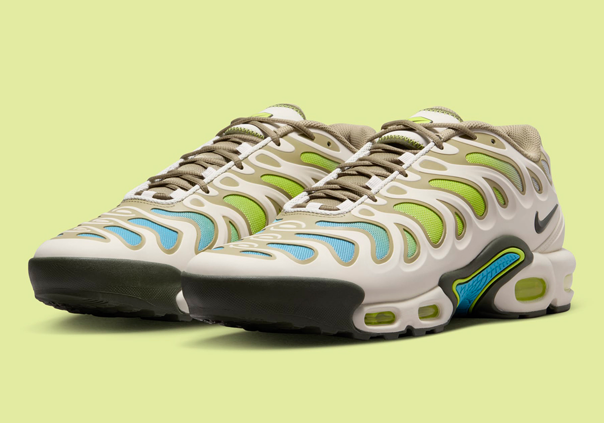 "Cyber" & "Khaki" Duel Atop The Nike Air Max Plus Drift