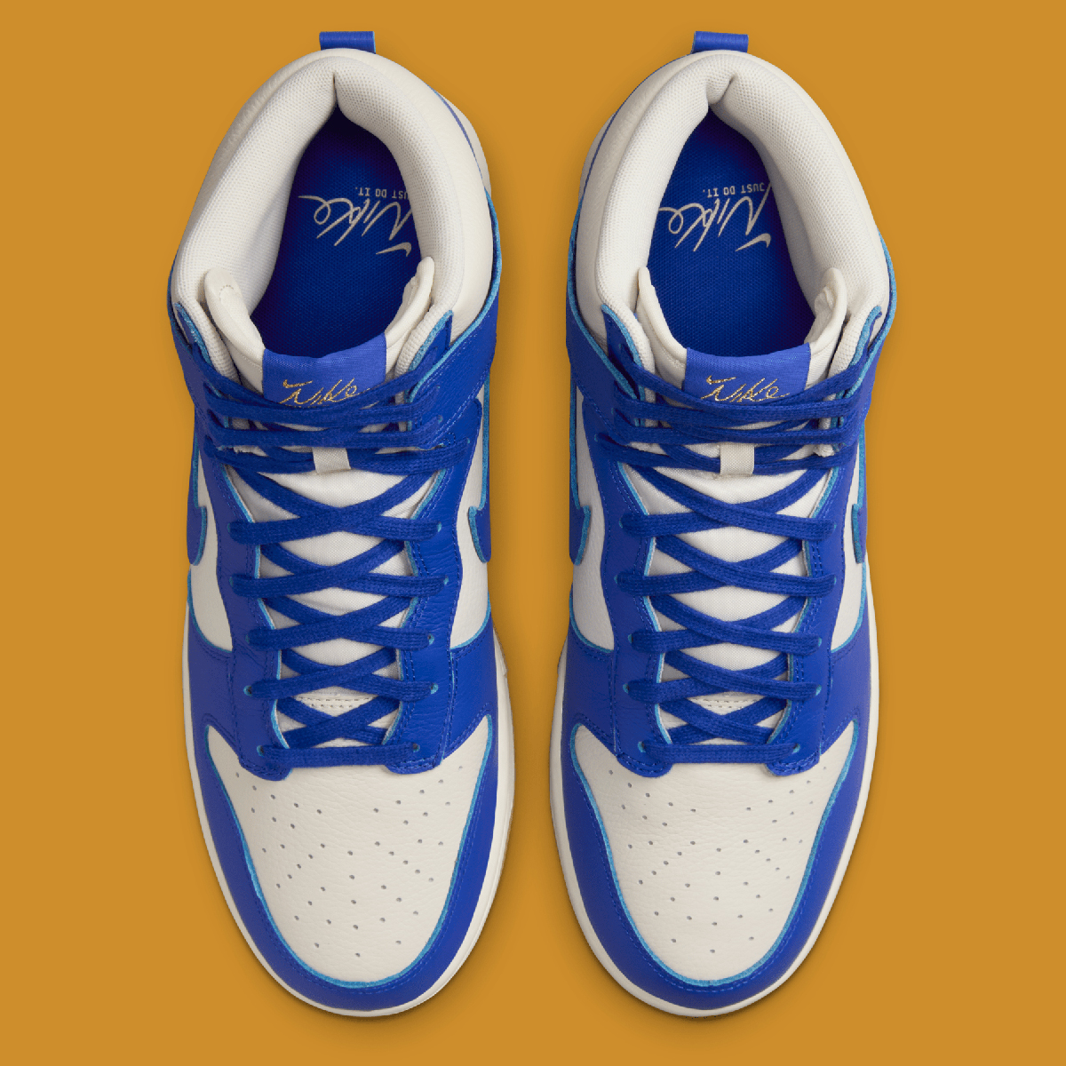 Nike Dunk High Racer Blue Pale Ivory Gum Fv6612 001 6