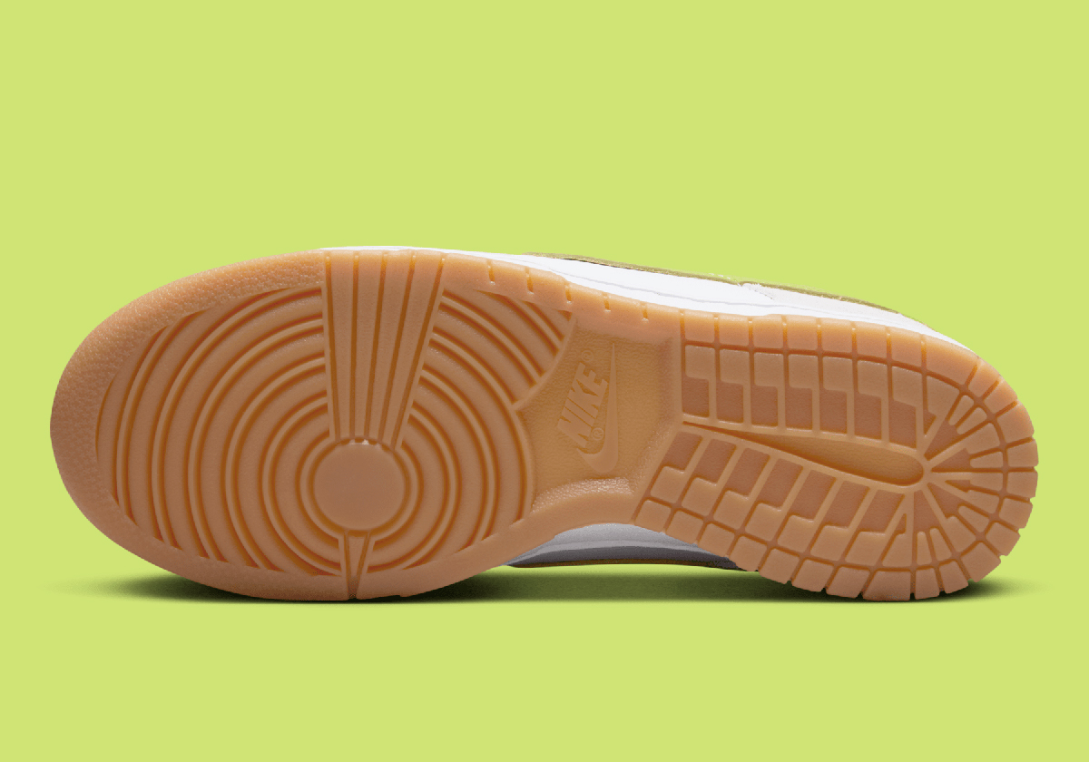Nike Dunk Low White Gum Yellow Bright Cactus Hj7335 133 5