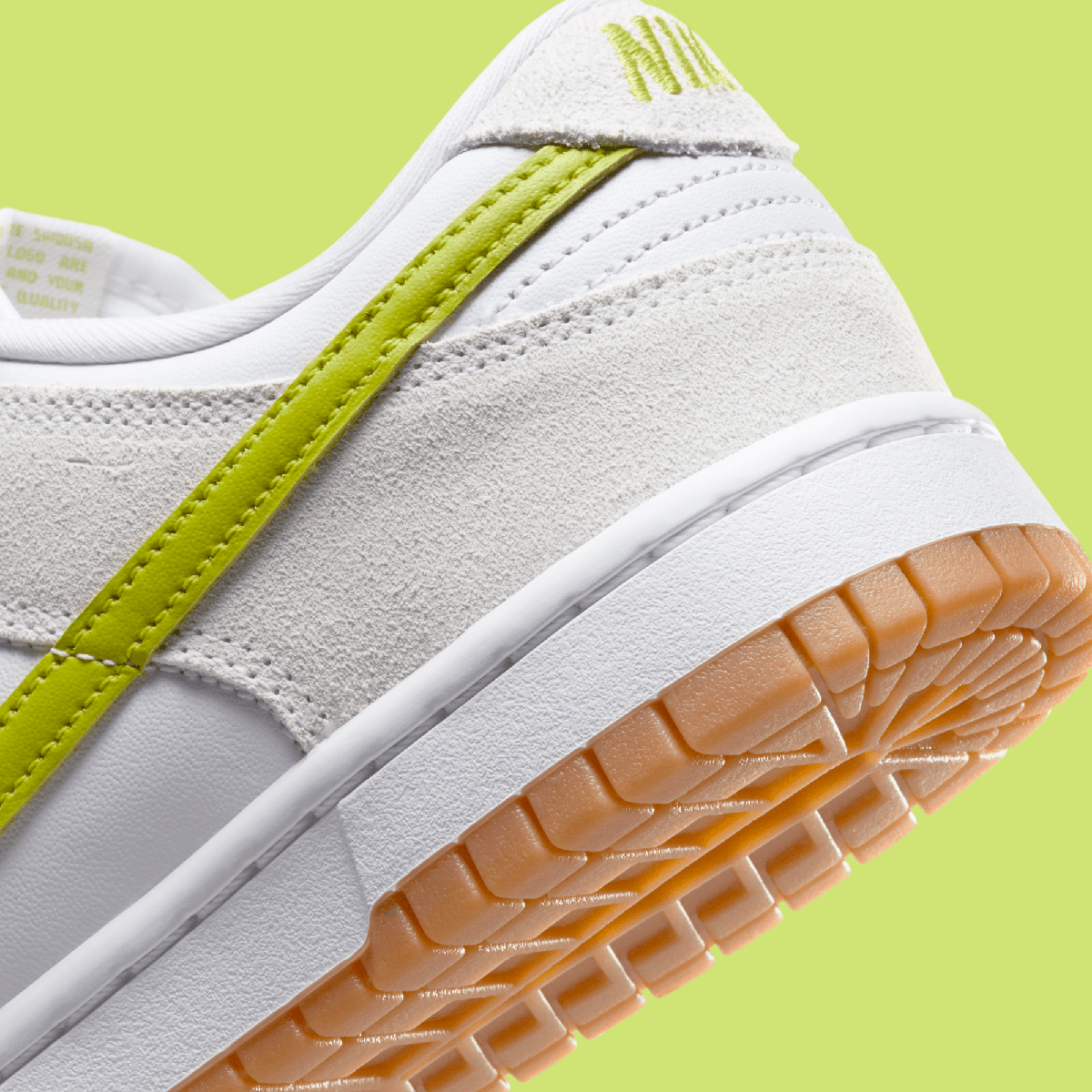 Nike Dunk Low White Gum Yellow Bright Cactus Hj7335 133 8