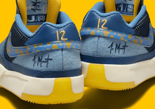 Light Wash Denim Hops On The Nike Ja 1 GS