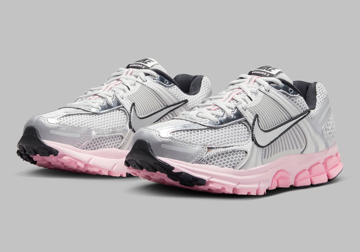 A "Pink Foam" Sole Appears On The Nike Zoom Vomero 5