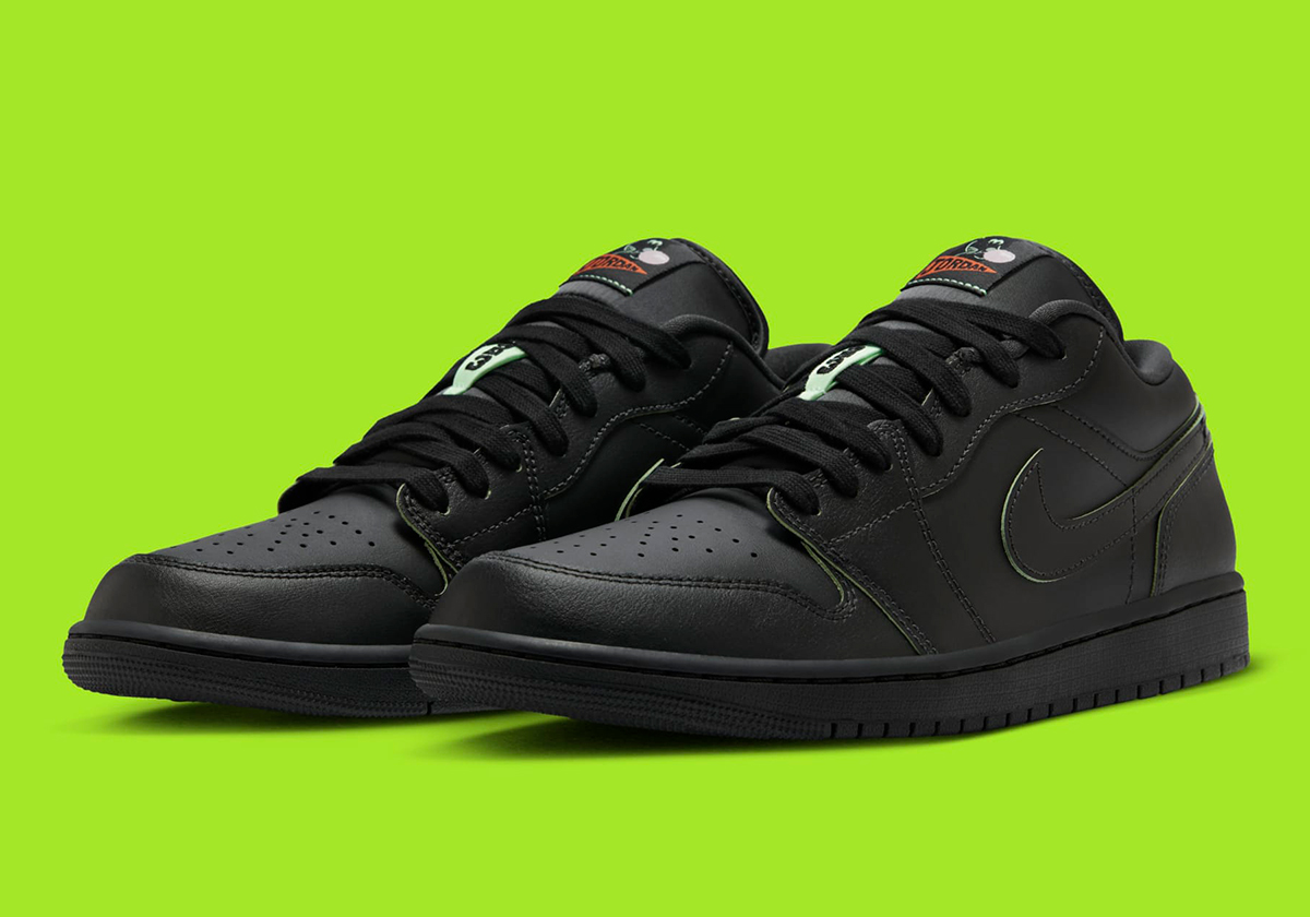 Air Jordan 1 Low Black Cat Mascot 2