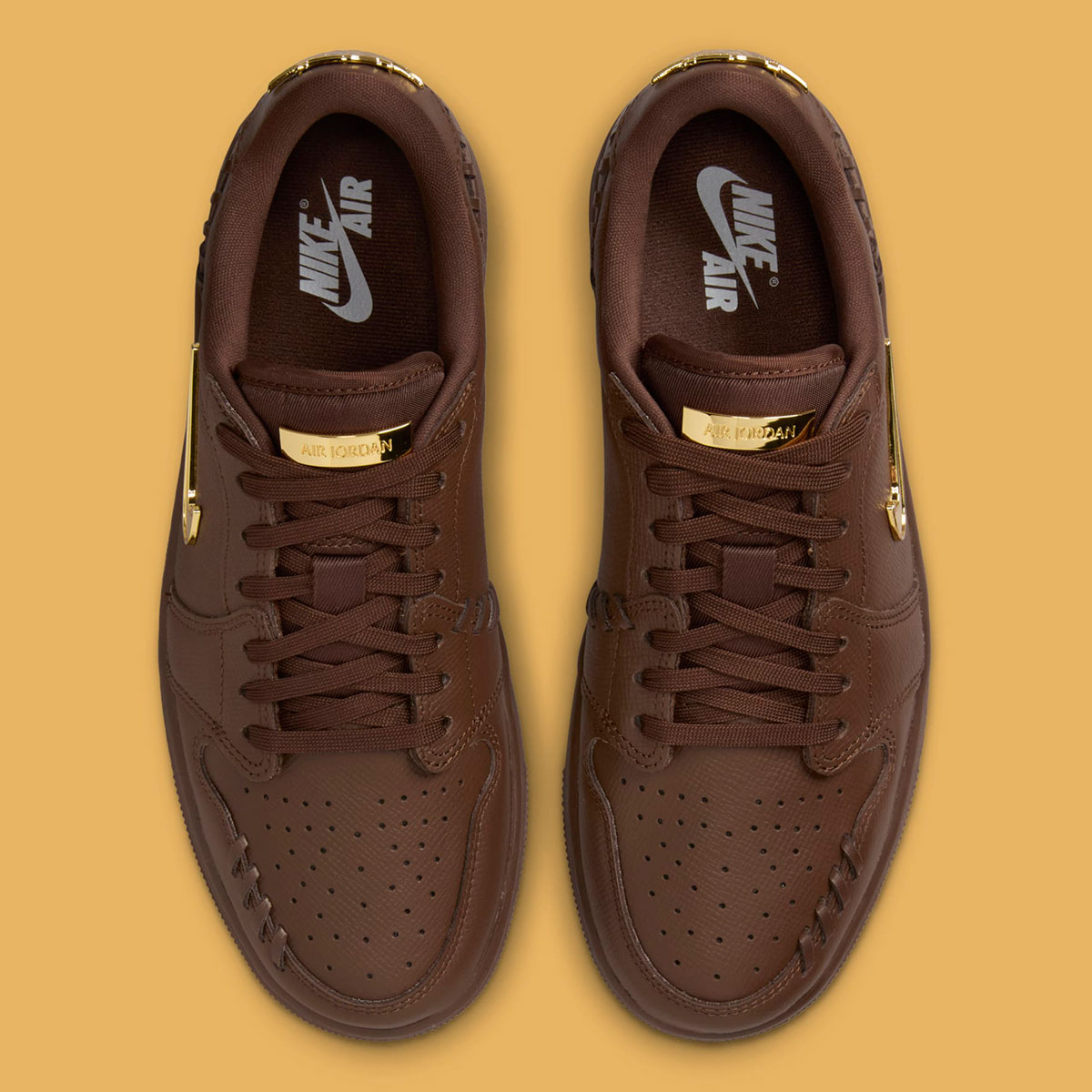 Air Jordan 1 Low Method Of Make Cacao Wow Metallic Gold Fn5032 201 2