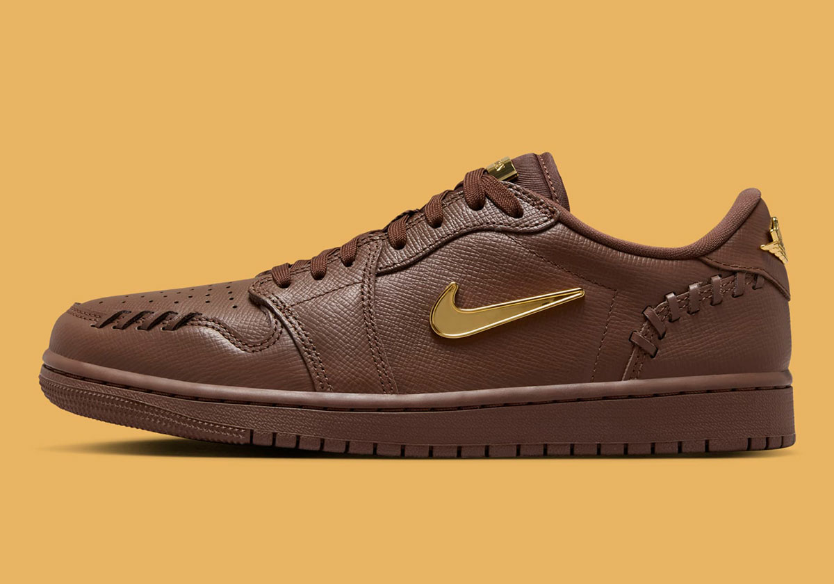 Air Jordan 1 Low Method Of Make Cacao Wow Metallic Gold Fn5032 201 8