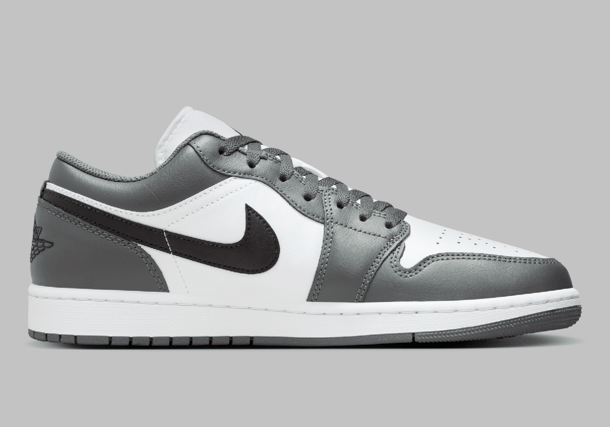 Air Jordan 1 Low White Black Iron Grey Air Jordan 1 Low Dark Grey White Black 553558 152 4