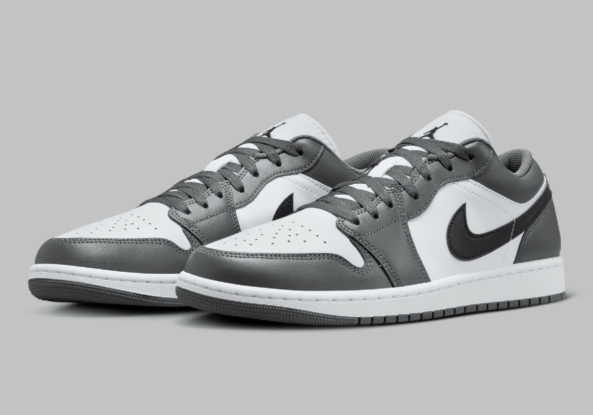 “Iron Grey” Drapes This Gloomy Air Jordan 1 Low
