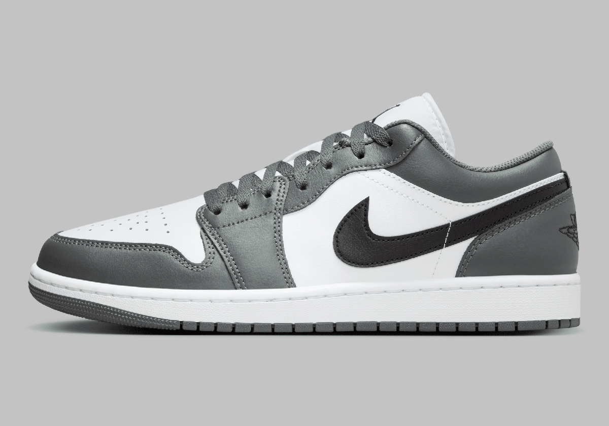 Air Jordan 1 Low White Black Iron Grey Air Jordan 1 Low Dark Grey White Black 553558 152 7