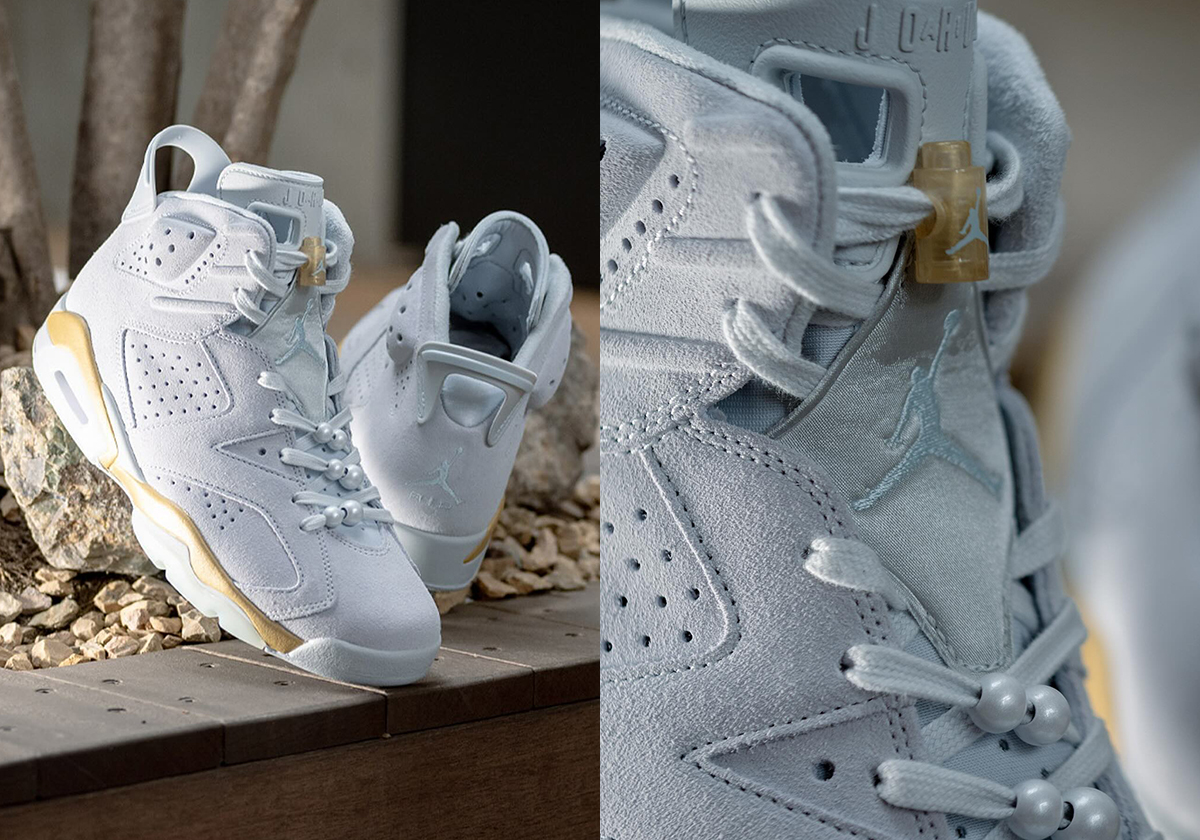 Pearls For Paris: Jordan Brand Adorns The Air Jordan 6 With Elegant Accessories