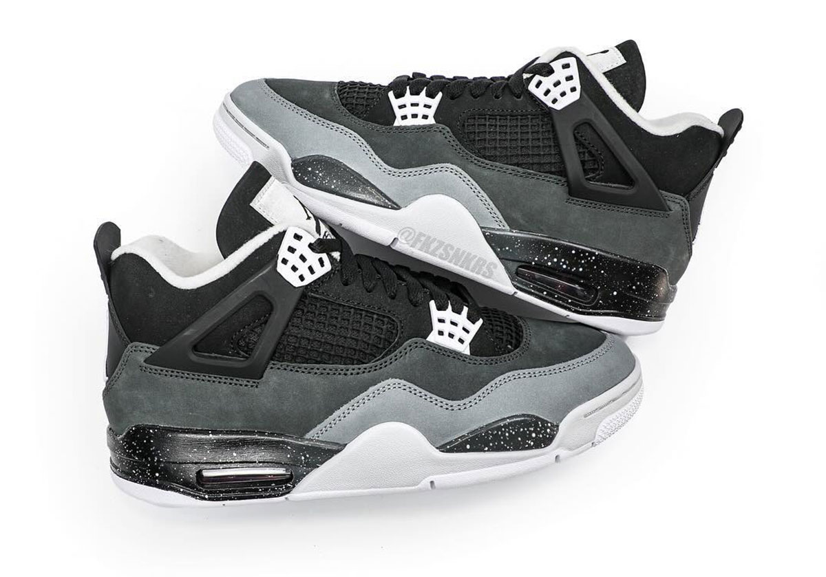 The Closest Look Yet At The Upcoming Air Jordan 4 “Fear”