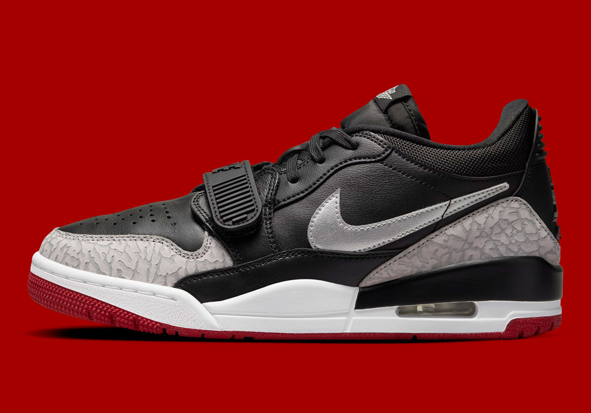 Jordan Legacy 312 Black Gym Red Cement Grey Metallic Silver Fq7827 006 8