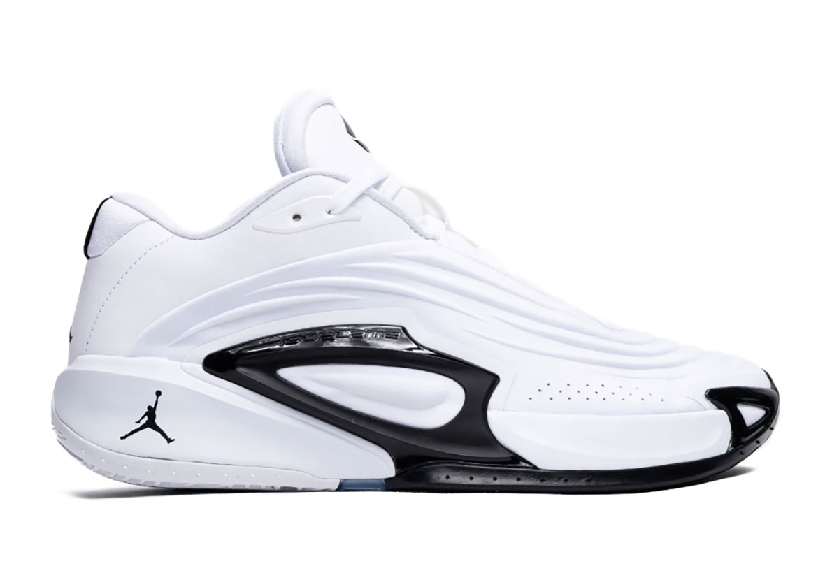 The Jordan Luka 3 Team Bank "White/Black" Releases August 24th