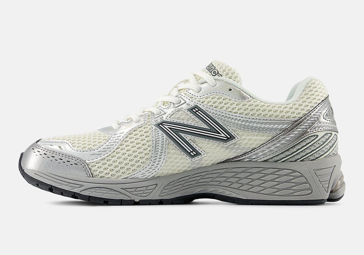 New Balance 860 V2 Sea Salt Silver Metallic Ml860go2 3