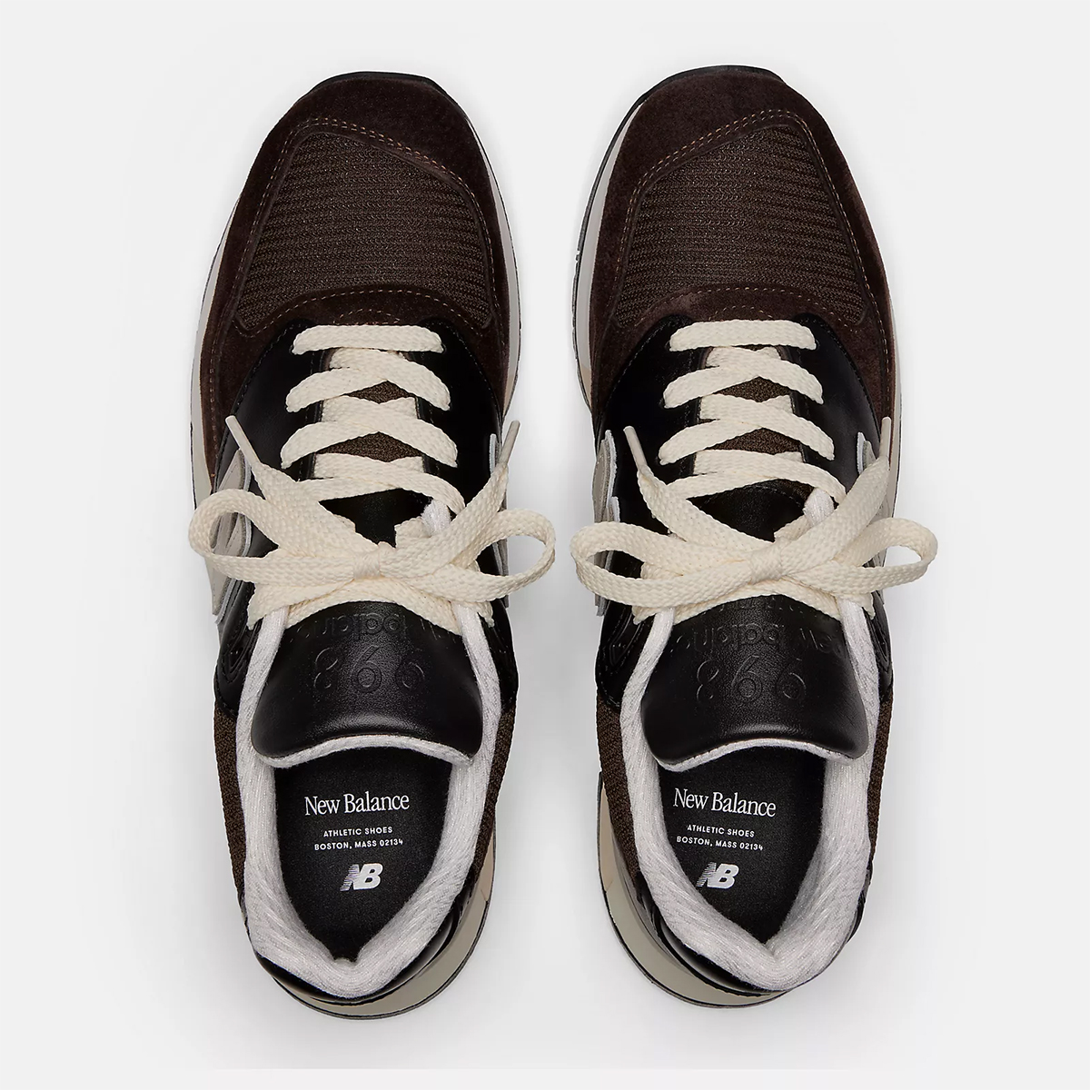 New Balance 998 Made In Usa Black Sea Salt Brown U998re 2