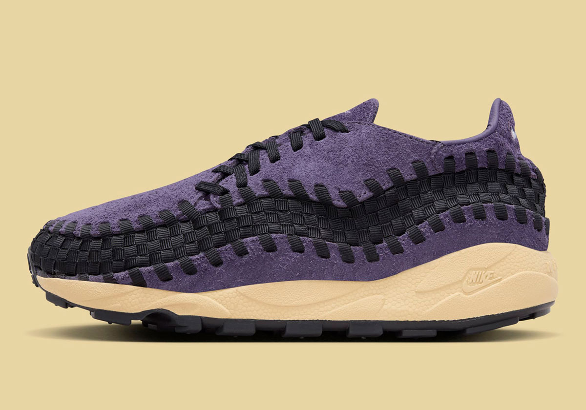 Nike Air Footscape Woven Purple Suede Black Coconut Milk Fz2615 500 1