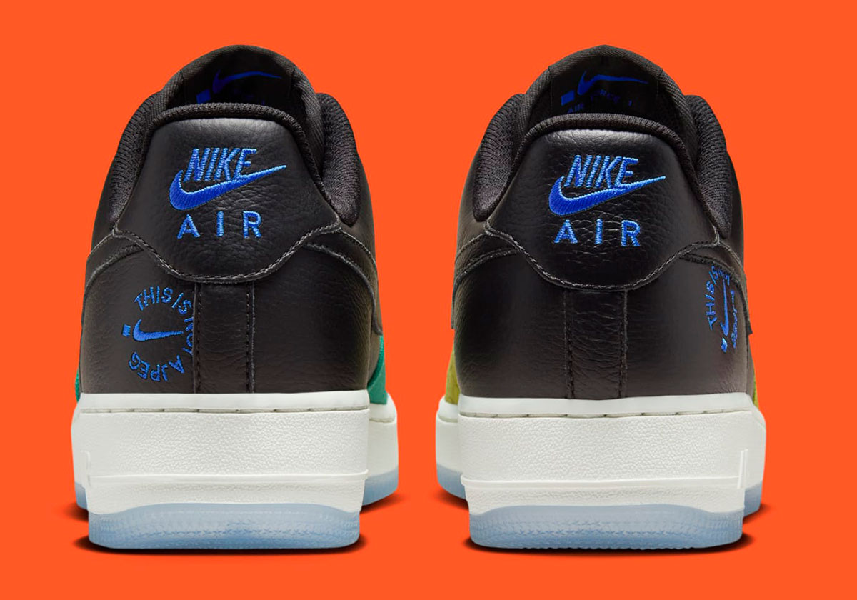 Nike Air Force 1 Low Dotswoosh Tinaj B Hj1058 001 5
