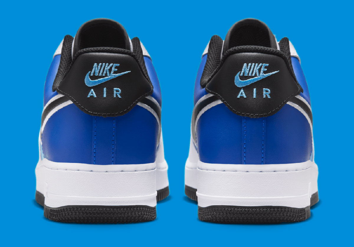 Nike Air Force 1 Low White Baltic Blue Royal Basketball Hangtag 2
