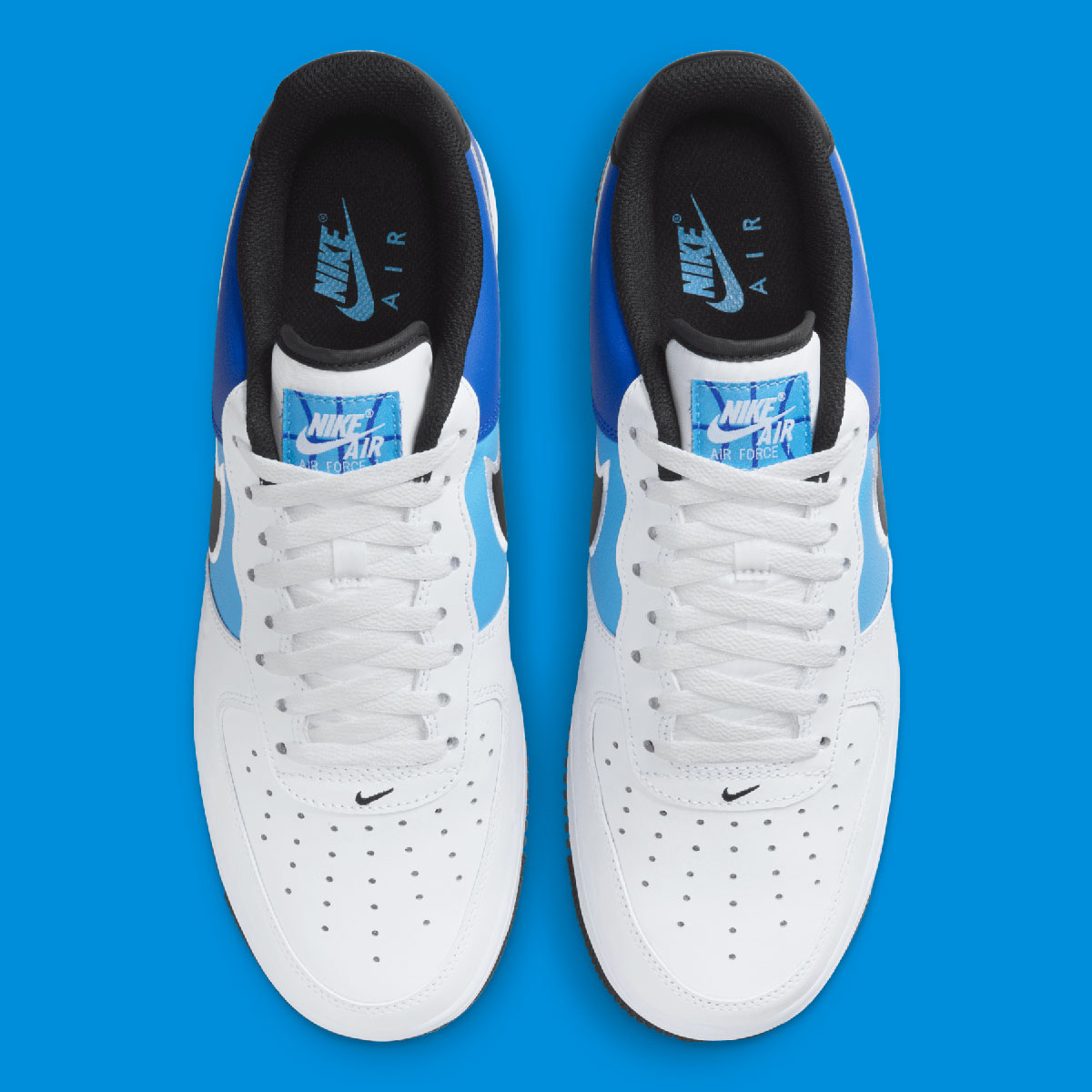 Nike Air Force 1 Low White Baltic Blue Royal Basketball Hangtag 4