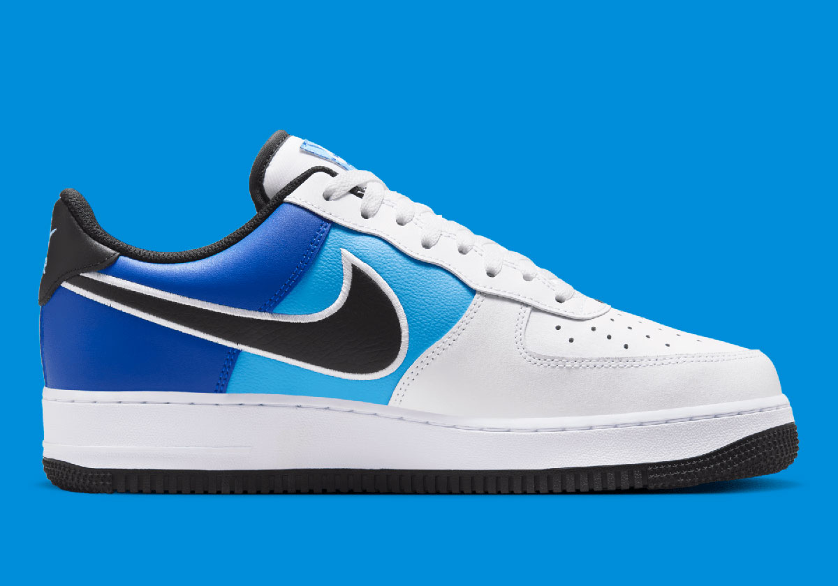 Nike Air Force 1 Low White Baltic Blue Royal Basketball Hangtag 9