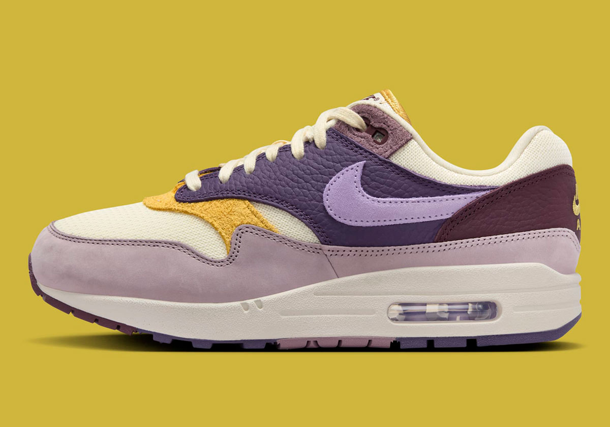 Nike Air Max 1 Dark Raisin Hydrangeas Light Violet Ore Hq4051 500 2