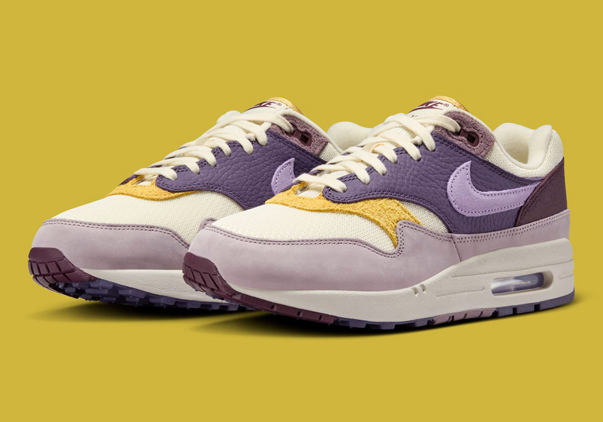 Nike Air Max 1 Dark Raisin Hydrangeas Light Violet Ore Hq4051 500 6