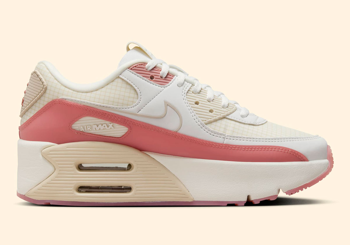 Nike Air Max 90 Lv8 Sail Red Stardust Summit White Hf0782 101 6