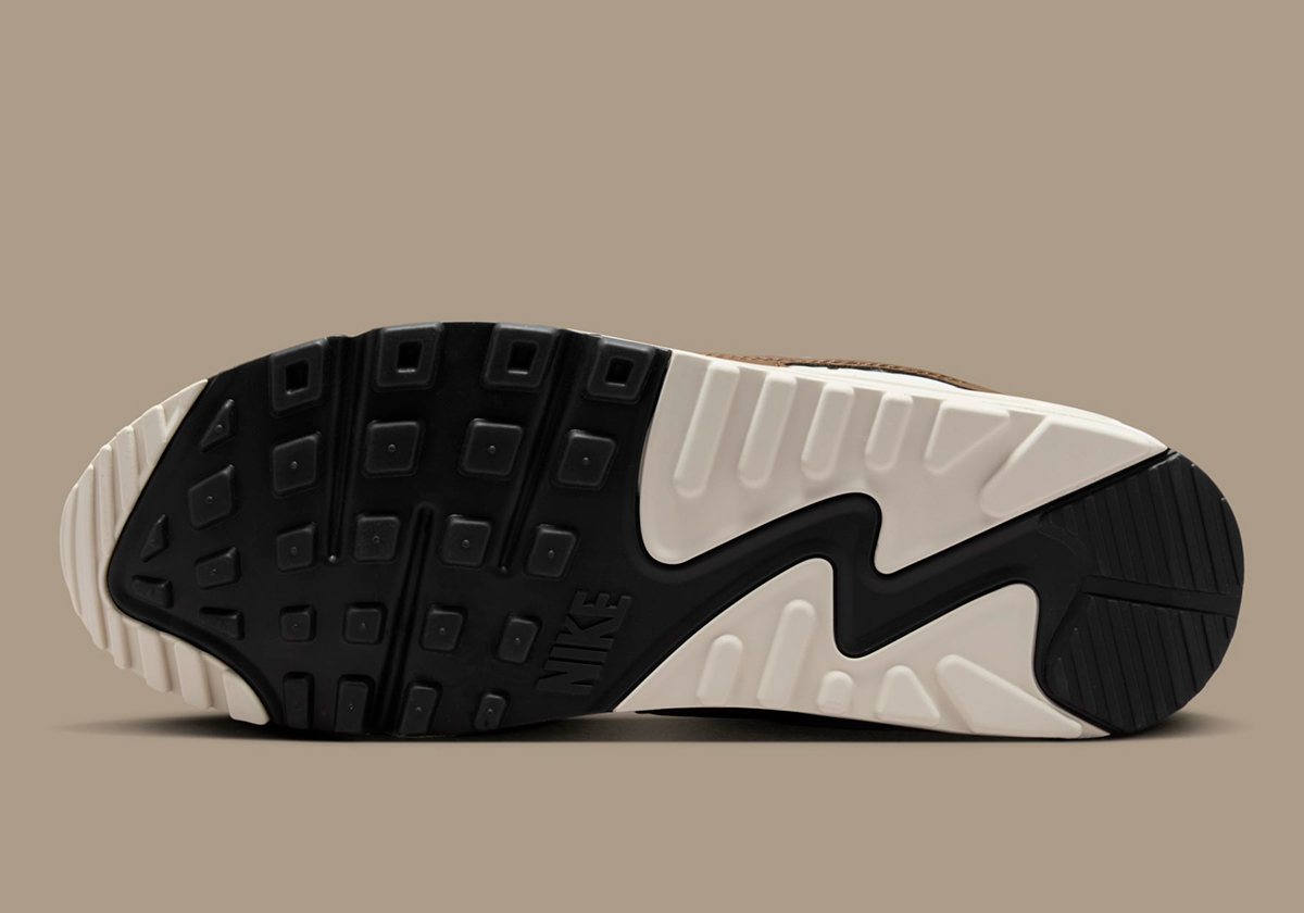 Nike Air Max 90 White Light British Tan Brown Dm0029 109 1