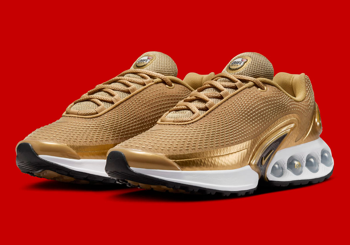 Nike Air Max Dn Metallic Gold Hj9638 700 1