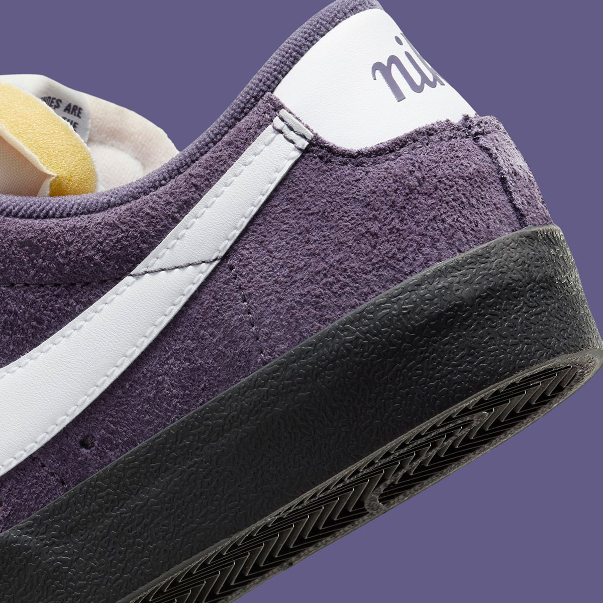 Nike Blazer Low 77 Dark Raisin Black Fq8060 500 6