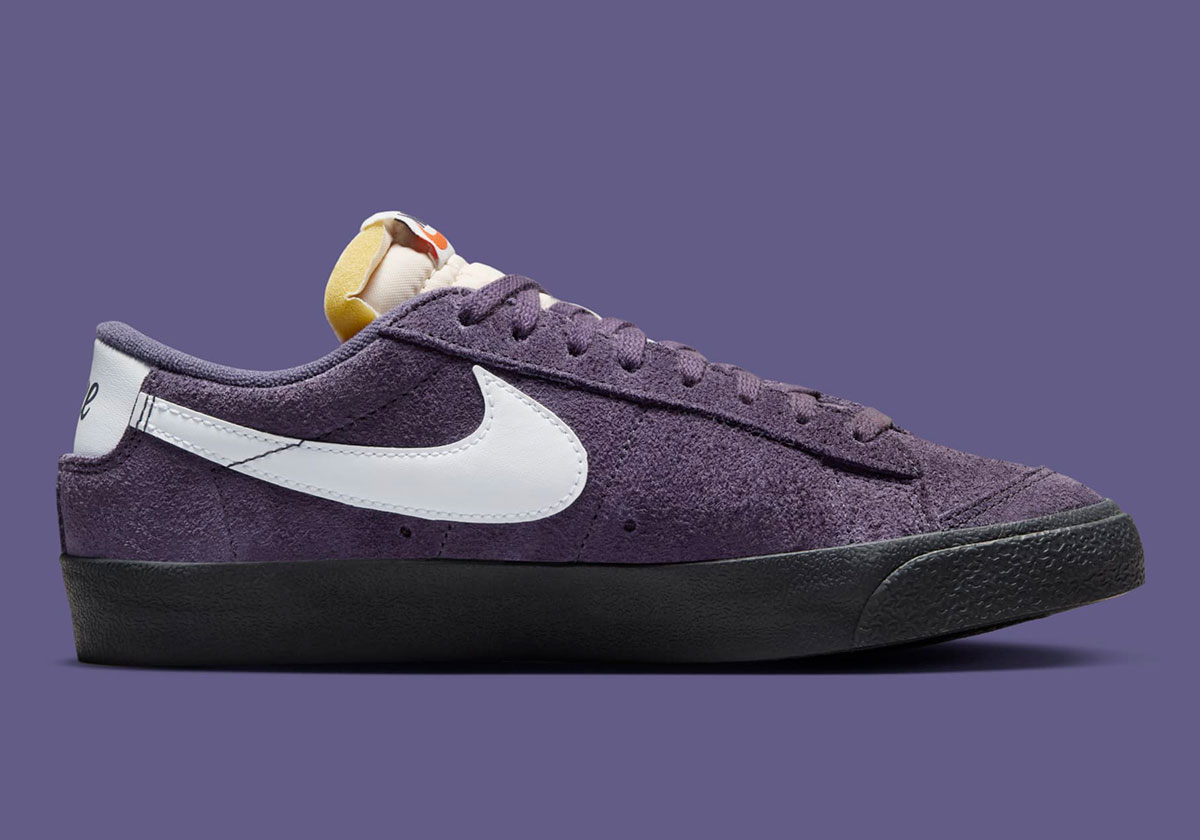 Nike Blazer Low 77 Dark Raisin Black Fq8060 500 7