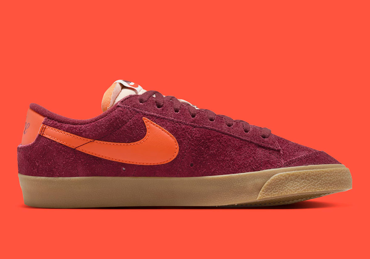 Nike Blazer Low 77 Red Crimson Fq8060 600 5