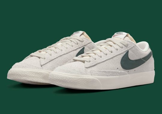 The Nike Blazer Low ’77 Swatches In “Dark Spruce”