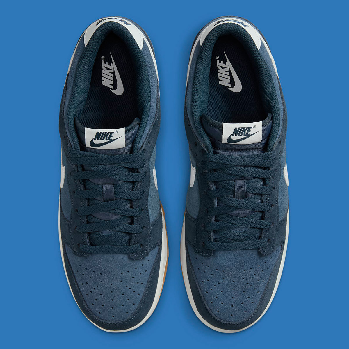 Nike Dunk Low Armory Navy Monsoon Blue Gum Yellow Hq1931 400 2
