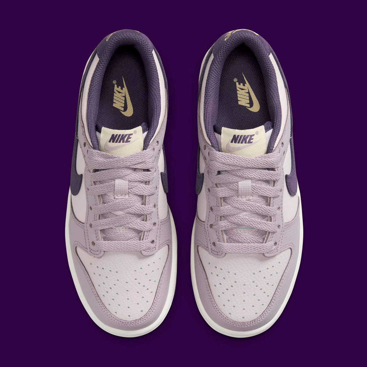Nike Dunk Low Gs Light Violet Ore Platinum Violet Hq3573 202 2