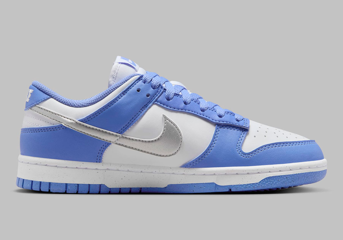 Nike Dunk Low Next Nature Royal Pulse White Metallic Silver Dd1873 402 7