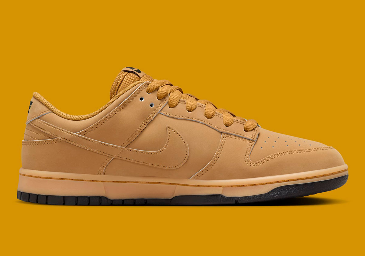 Nike Dunk Low Wheat Gum Hq1932 700 2
