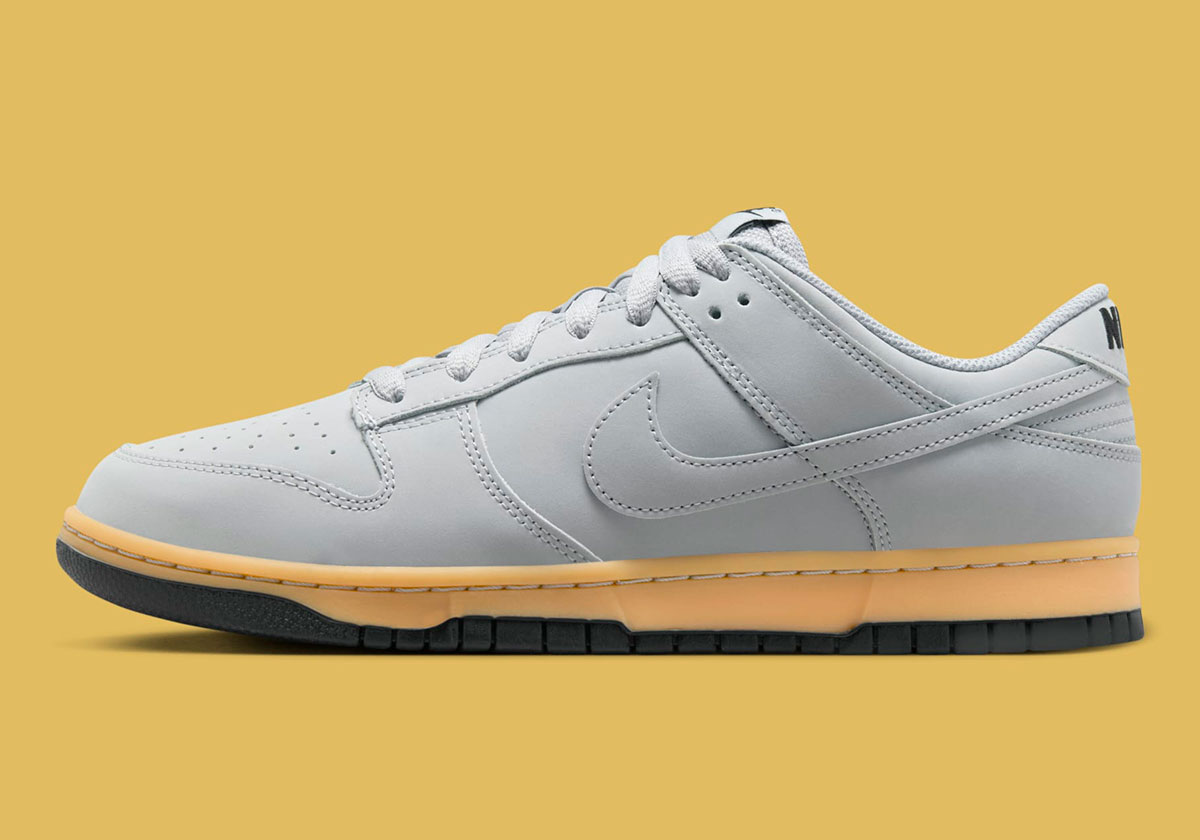 Nike Dunk Low Wolf Grey Gum Yellow Black Hq1932 001 1