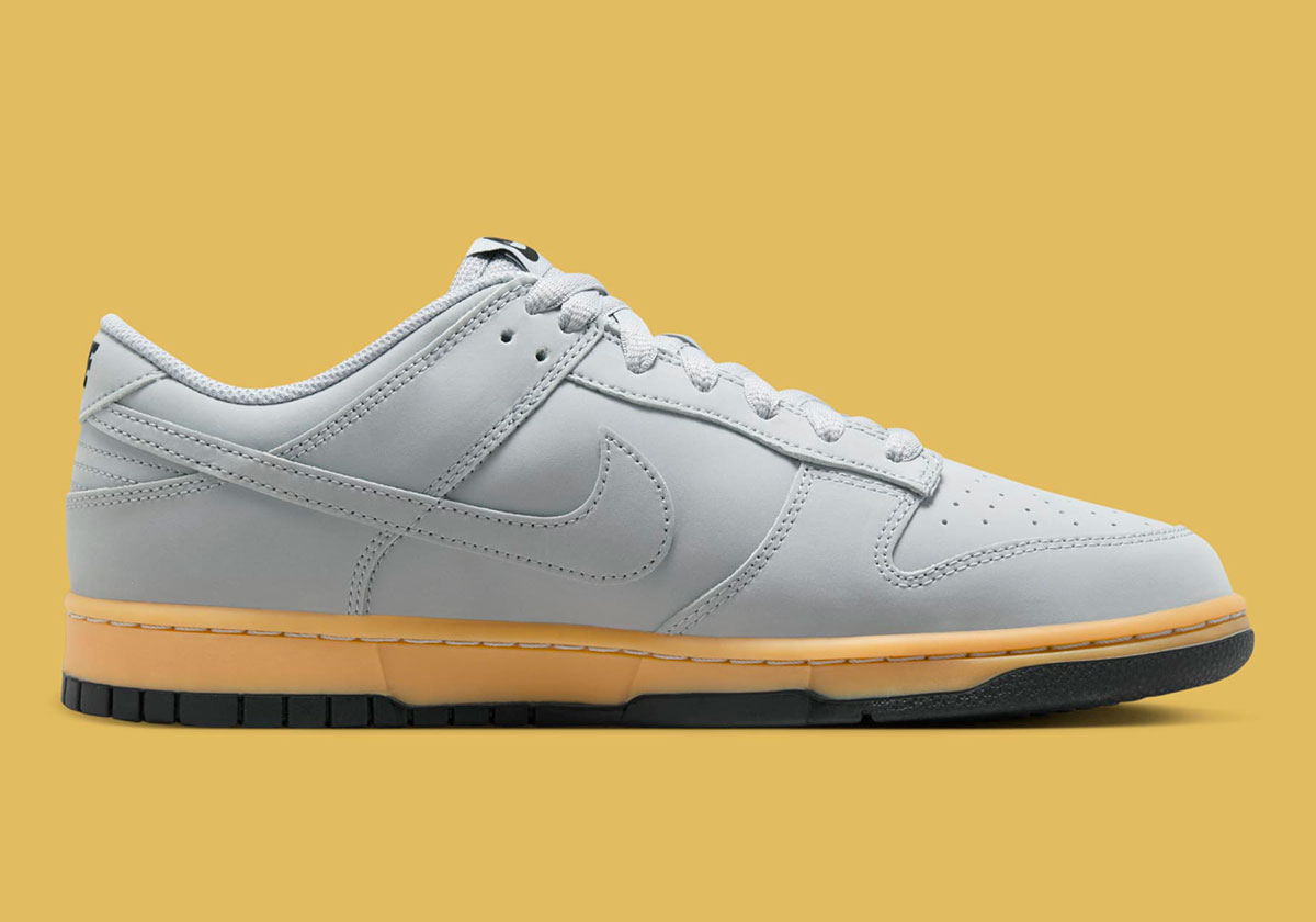 Nike Dunk Low Wolf Grey Gum Yellow Black Hq1932 001 3