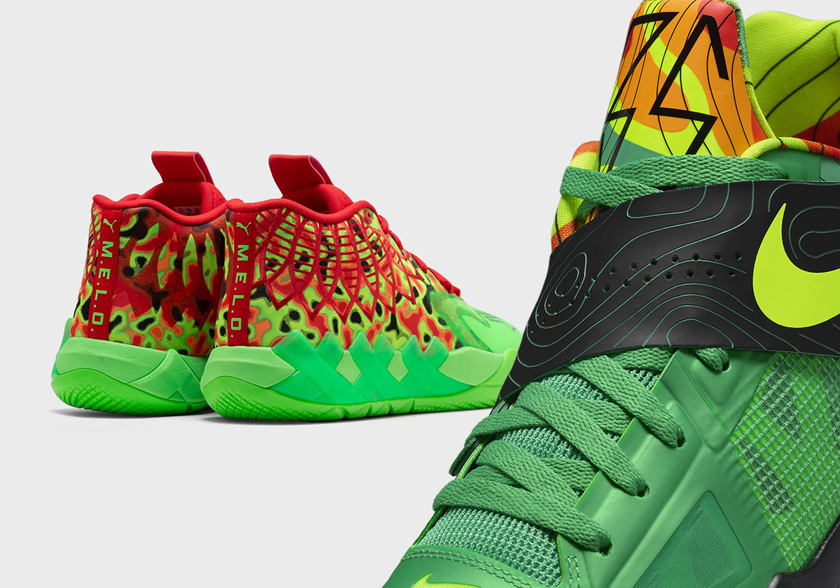 LaMelo Ball's PUMA MB.01 "Thermal" Lightly Mimics The Weatherman