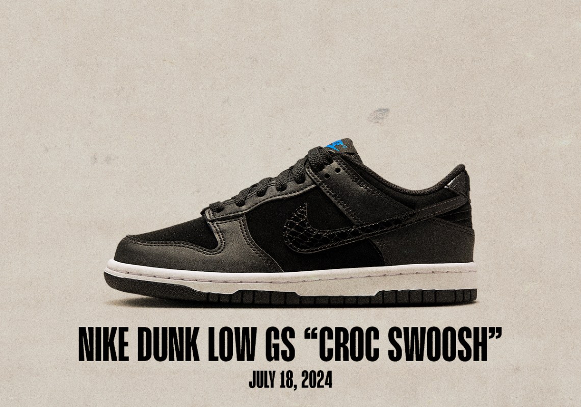 Sneaker Releases July 14 July 20 Dunk Low Croc