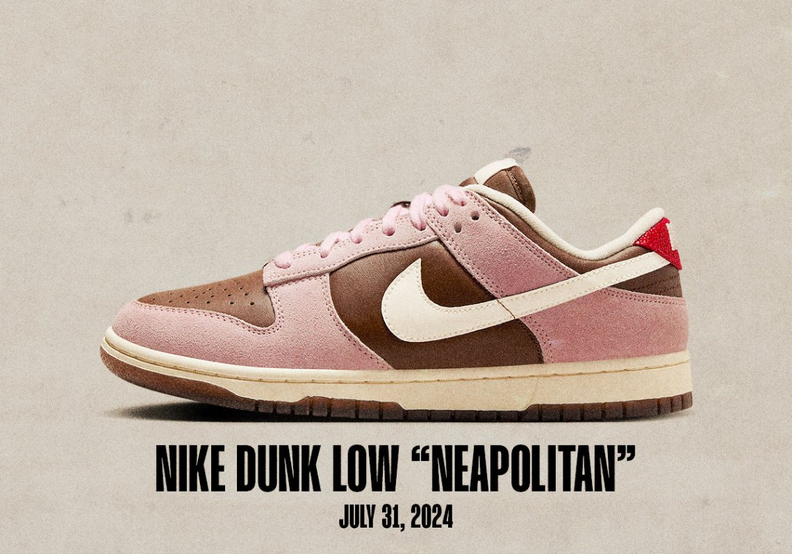 Sneaker Releases July 28 August 3 2024 Nike Dunk Neapolitan
