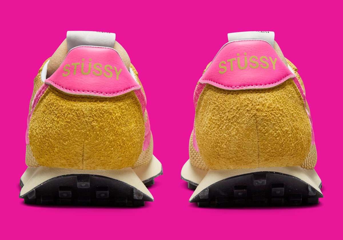 Stussy Nike Ld 1000 Sanded Gold Laser Fuchsia Fossil Fq5369 700 2