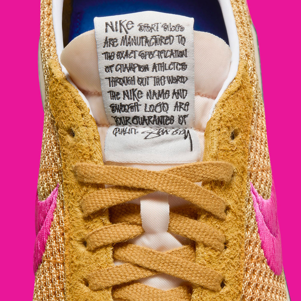 Stussy Nike Ld 1000 Sanded Gold Laser Fuchsia Fossil Fq5369 700 7