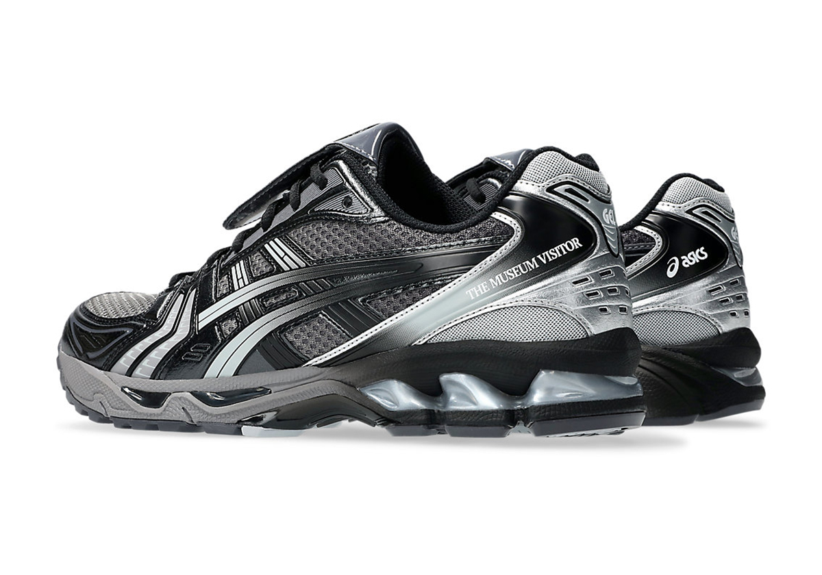 The Museum Visitor Asics Gel Kayano 14 Black Grey 1203a528 021 2