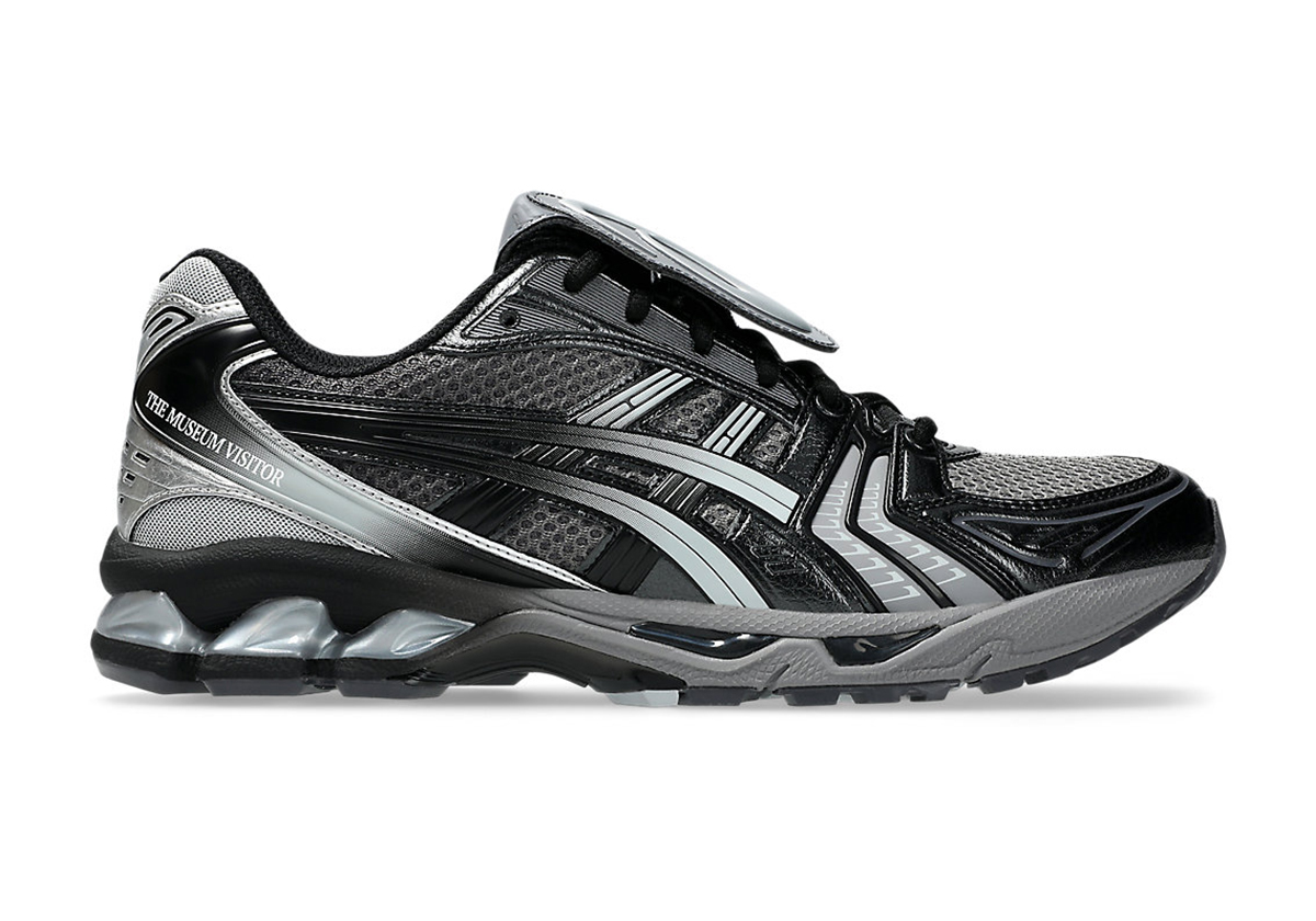 The Museum Visitor Asics Gel Kayano 14 Black Grey 1203a528 021 4