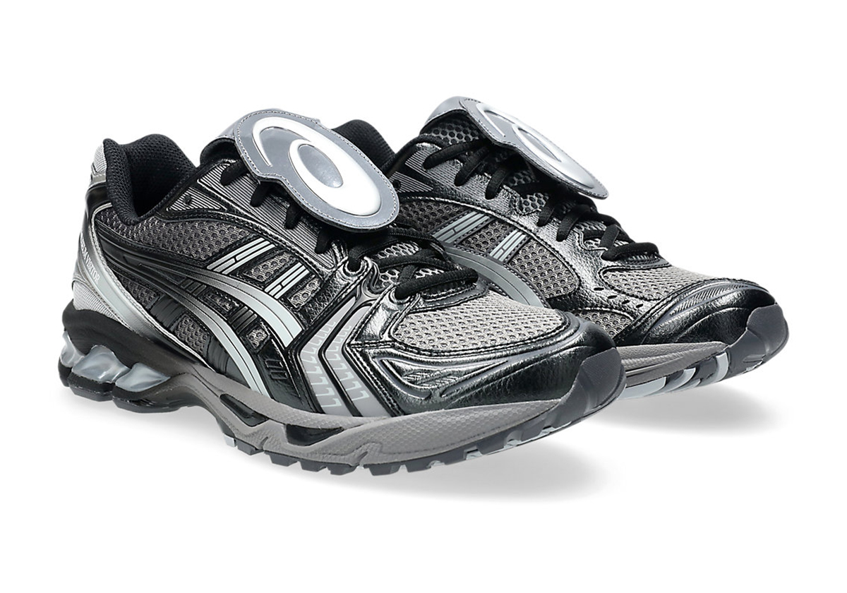 The Museum Visitor Asics Gel Kayano 14 Black Grey 1203a528 021 6